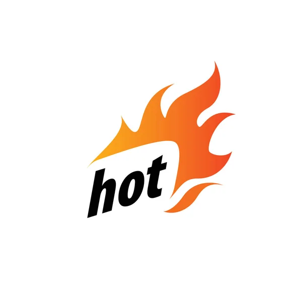 Logo vecteur de feu — Image vectorielle