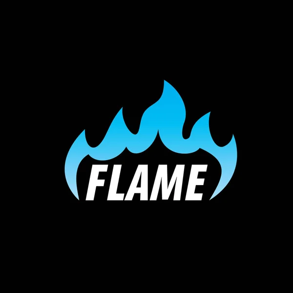 Logo vector fuego — Vector de stock