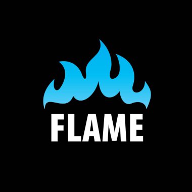 Yangın vektör logosu