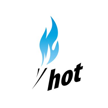 Yangın vektör logosu