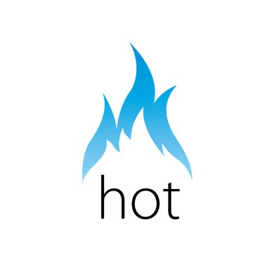 Yangın vektör logosu