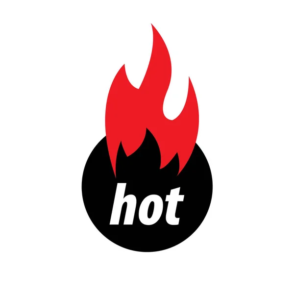 Logo vecteur de feu — Image vectorielle