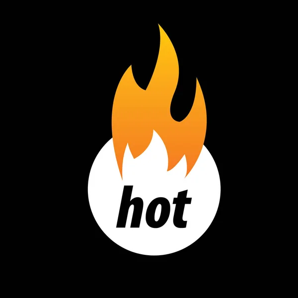 Logo vecteur de feu — Image vectorielle