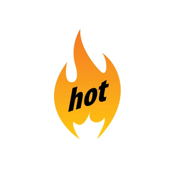 Logo vector fuego — Archivo Imágenes Vectoriales