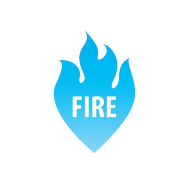 Yangın vektör logosu