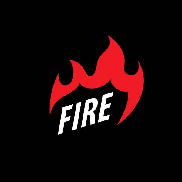Ogień wektor logo — Wektor stockowy