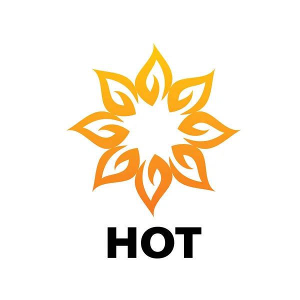 Logo vecteur de feu — Image vectorielle