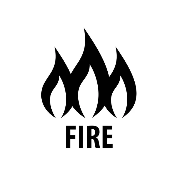 Logo vecteur de feu — Image vectorielle