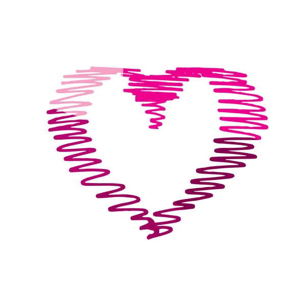 Logo coeur vectoriel — Image vectorielle