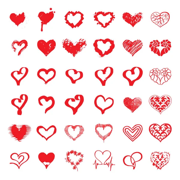 Vektorové logo srdce — Stockový vektor