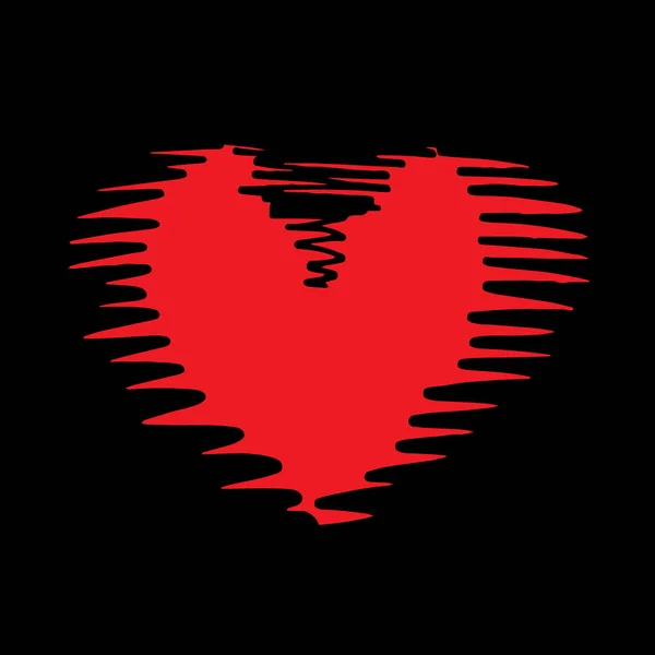 Vector hjärtat logotyp — Stock vektor