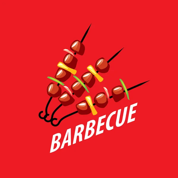 Logo fiesta barbacoa — Vector de stock