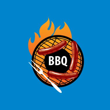 Barbekü partisi logosu