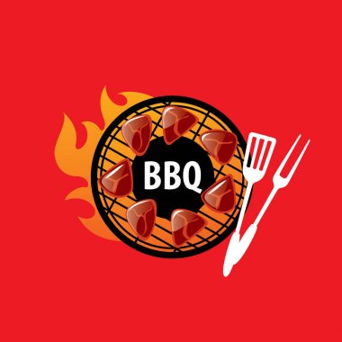 Barbekü partisi logosu