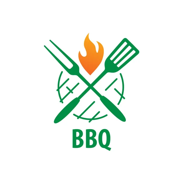 Logo fiesta barbacoa — Vector de stock