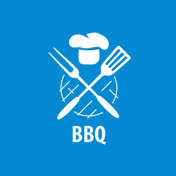 Barbecue partito logo — Vettoriale Stock