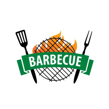 Barbekü partisi logosu