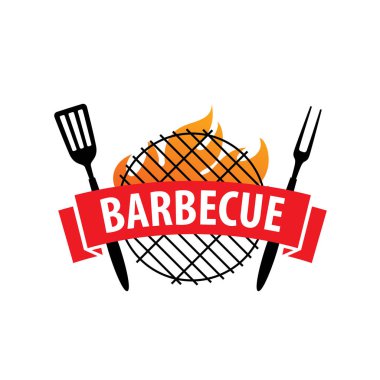 Barbekü partisi logosu
