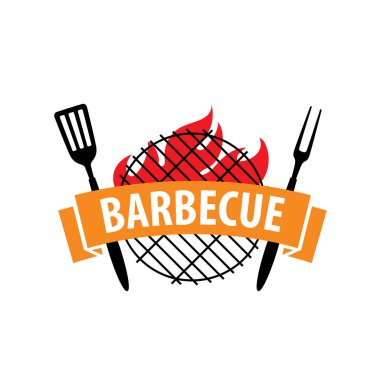 Barbekü partisi logosu