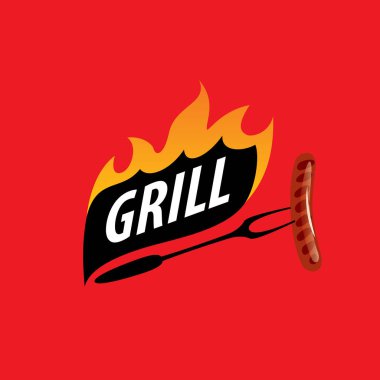 Barbekü partisi logosu
