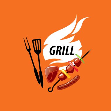 Barbekü partisi logosu