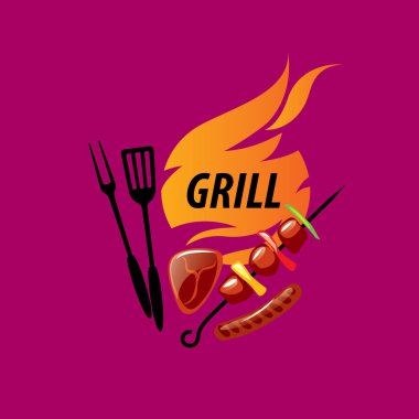 Barbekü partisi logosu