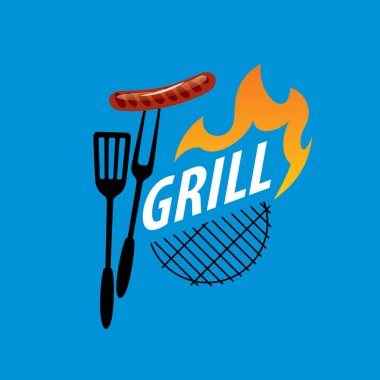 Barbekü partisi logosu