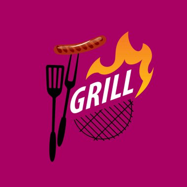Barbekü partisi logosu