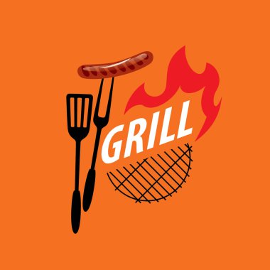 Barbekü partisi logosu