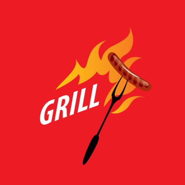 Barbekü partisi logosu