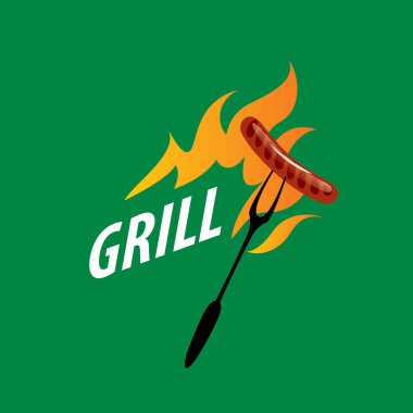 Barbekü partisi logosu