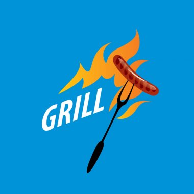 Barbekü partisi logosu