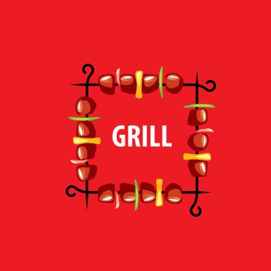 Barbekü partisi logosu