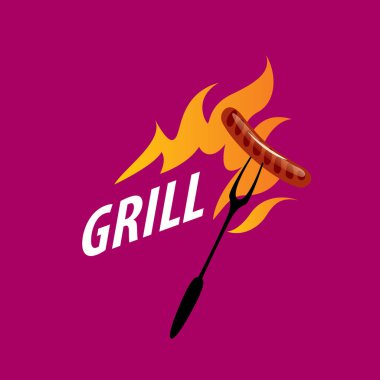 Barbekü partisi logosu