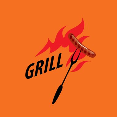 Barbekü partisi logosu