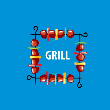 Barbekü partisi logosu