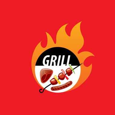 Barbekü partisi logosu