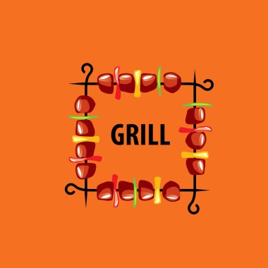 Barbekü partisi logosu