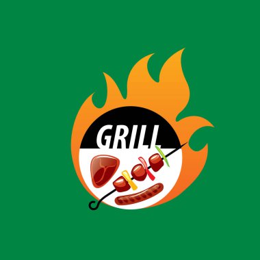 Barbekü partisi logosu