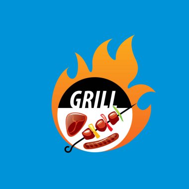 Barbekü partisi logosu