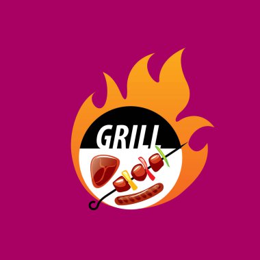Barbekü partisi logosu