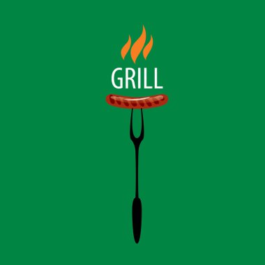 Barbekü partisi logosu