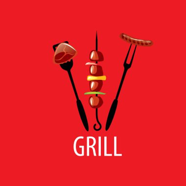 Barbekü partisi logosu