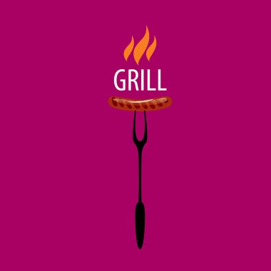 Barbekü partisi logosu