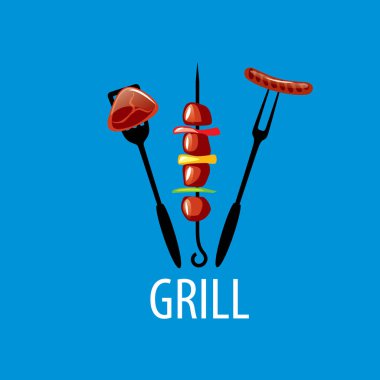 Barbekü partisi logosu