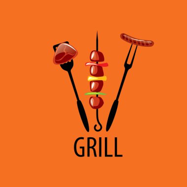 Barbekü partisi logosu