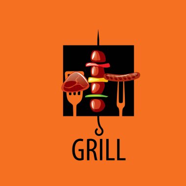 Barbekü partisi logosu