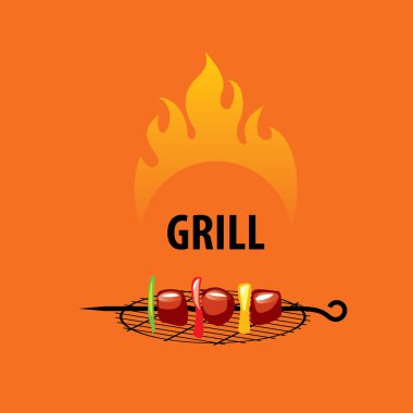 Barbekü partisi logosu