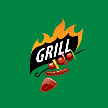 Barbekü partisi logosu