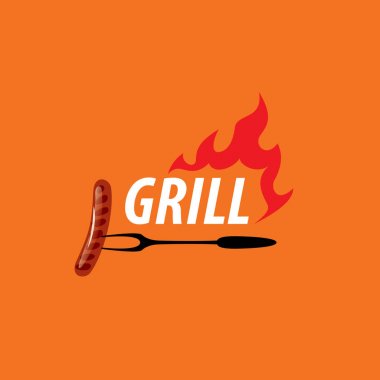 Barbekü partisi logosu